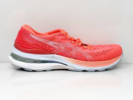 Asics Womens Gel Kayano 28 1012B047 Orange Running Shoes Sneakers Size 6 Online