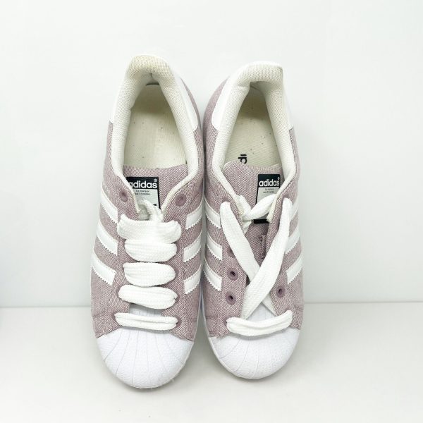 Adidas Womens Superstar B42337 Pink Casual Shoes Sneakers Size 7 Online now