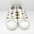 Adidas Womens Superstar B39398 White Casual Shoes Sneakers Size 8.5 Online now