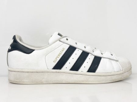 Adidas Womens Superstar C77153 White Casual Shoes Sneakers Size 8 For Discount