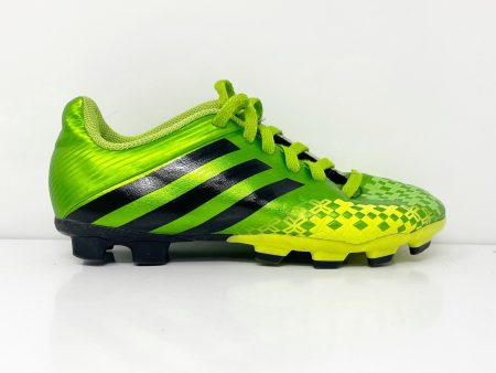 Adidas Boys Predito LZ TRX Q21684 Green Soccer Cleats Shoes Size 1.5 Online Sale