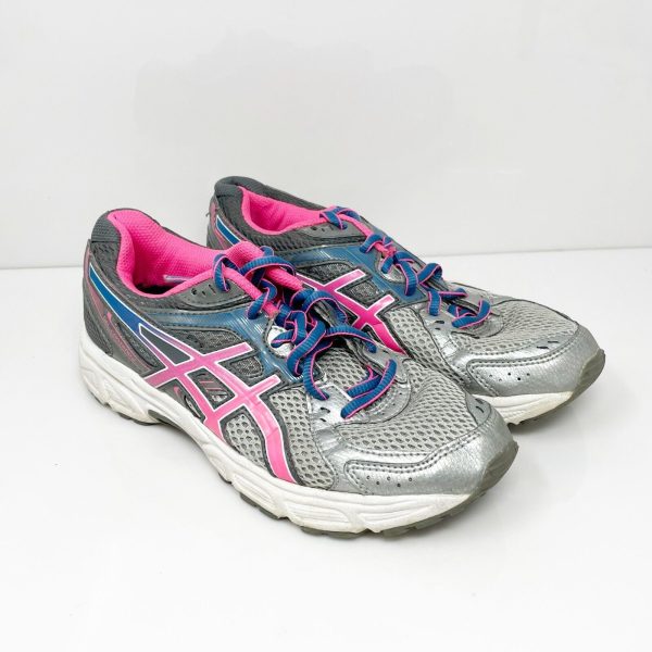 Asics Womens Gel Contend 2 T474Q Gray Running Shoes Sneakers Size 6.5 Online Sale