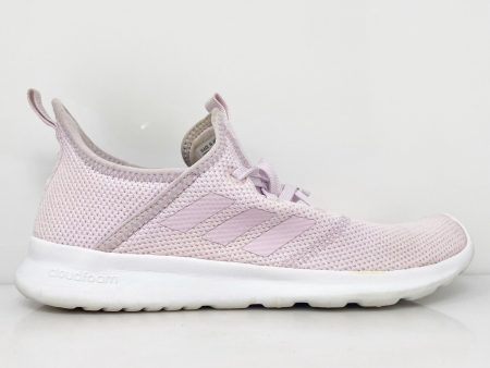 Adidas Womens Cloudfoam Pure F34674 Pink Running Shoes Sneakers Size 7 Online Sale