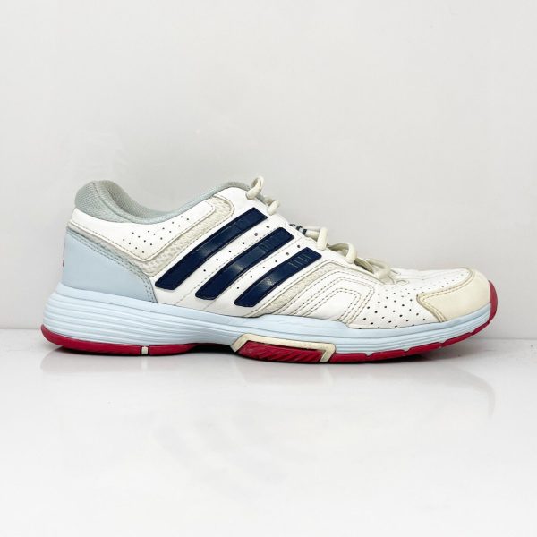 Adidas Womens Barricade Court 2 AQ2389 White Casual Shoes Sneakers Size 8 on Sale