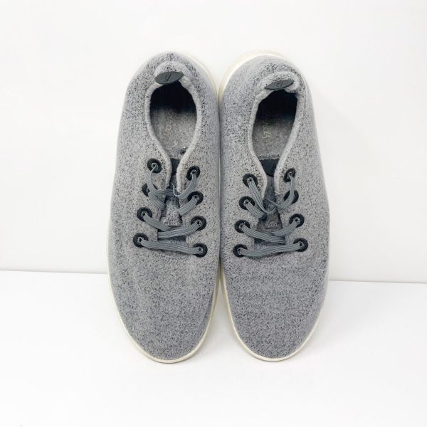 Allbirds Womens Wool Runners 0220 NV1 Gray Running Shoes Sneakers Size 10 For Discount