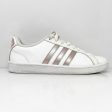 Adidas Womens Cloudfoam Advantage DA9524 White Casual Shoes Sneakers Size 10 Online Hot Sale