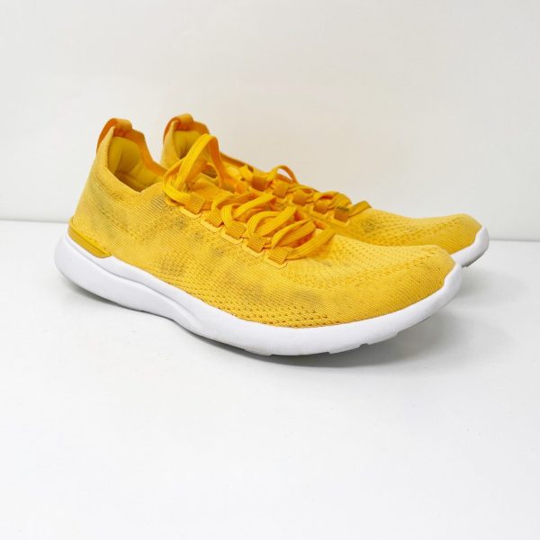 APL Womens Techloom Breeze 1221XC Yellow Running Shoes Sneakers Size 6 Online