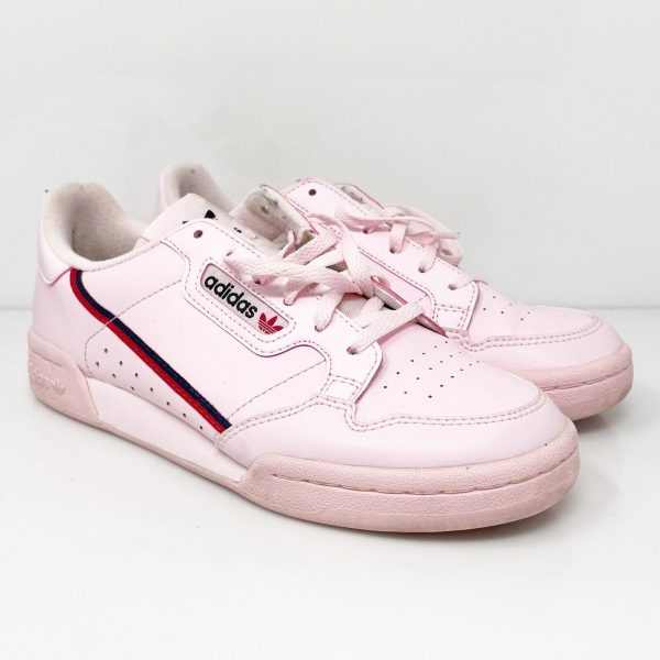 Adidas Boys Continental 80 F99789 Pink Casual Shoes Sneakers Size 5.5 For Cheap