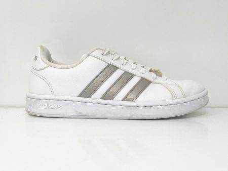 Adidas Womens Grand Court F36485 White Casual Shoes Sneakers Size 8.5 Online now