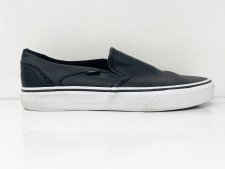 Vans Womens Classic 721356 Black Casual Shoes Sneakers Size 9.5 Supply