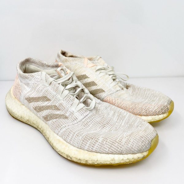 Adidas Womens Pureboost Go G54519 Beige Running Shoes Sneakers Size 8.5 on Sale