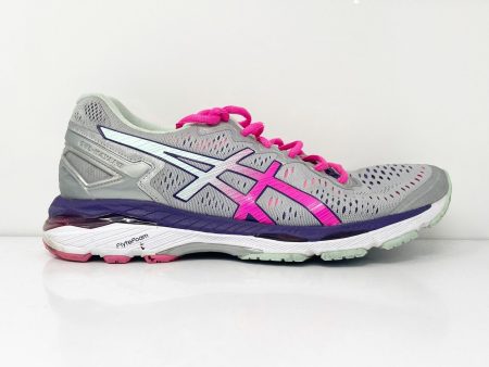 Asics Womens Gel Kayano 23 T696N Gray Running Shoes Sneakers Size 9 Cheap