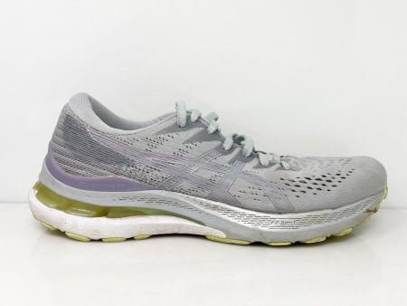 Asics Womens Gel Kayano 28 1012B047 Gray Running Shoes Sneakers Size 8 Hot on Sale