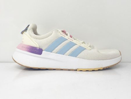 Adidas Womens Racer TR21 GZ1992 White Running Shoes Sneakers Size 6 Online now