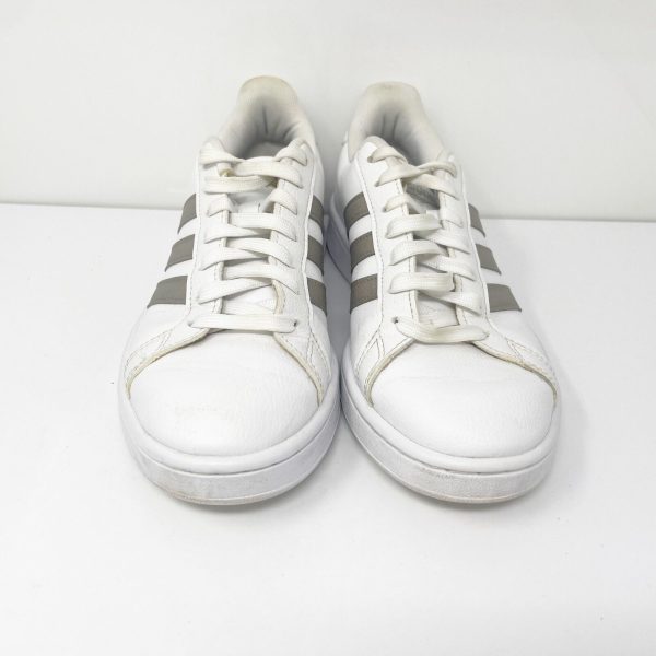 Adidas Womens Grand Court F36485 White Casual Shoes Sneakers Size 8.5 Online now