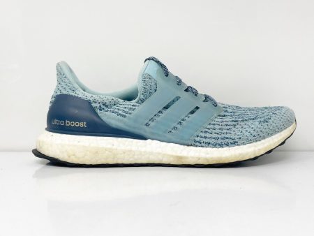 Adidas Womens Ultra Boost 3.0 S82055 Blue Running Shoes Sneakers Size 9 For Discount