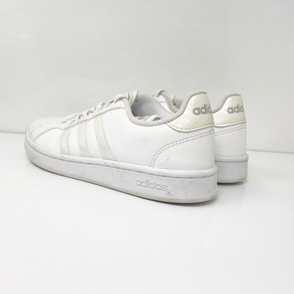 Adidas Womens Grand Court EE8172 White Casual Shoes Sneakers Size 9 For Sale