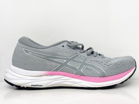 Asics Womens Gel Excite 7 1012A561 Gray Running Shoes Sneakers Size 10.5 W For Cheap