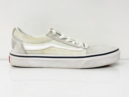 Vans Womens Off The Wall 500714 Gray Casual Shoes Sneakers Size 7 For Discount