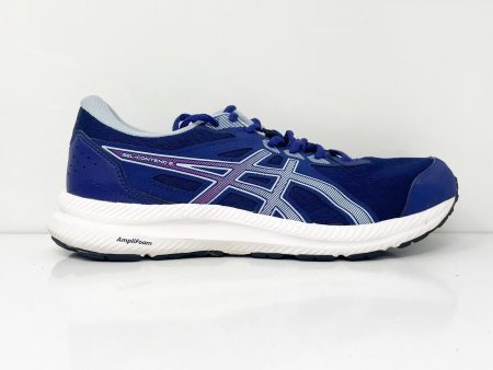 Asics Womens Gel Contend 8 1012B320 Blue Running Shoes Sneakers Size 9.5 Cheap