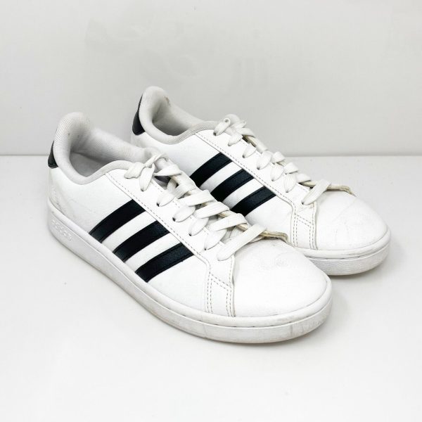 Adidas Womens Grand Court F36483 White Casual Shoes Sneakers Size 6.5 Online