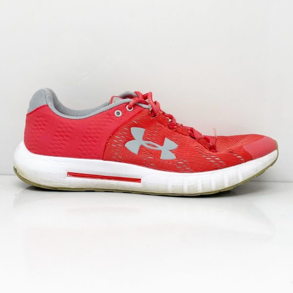 Under Armour Womens Micro G Pursuit BP 3021969 Orange Running Shoes Sneakers 8 on Sale