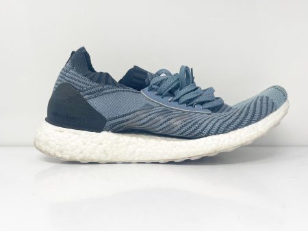 Adidas Womens Ultra Boost X Parley AQ0421 Blue Running Shoes Sneakers Size 8.5 For Discount