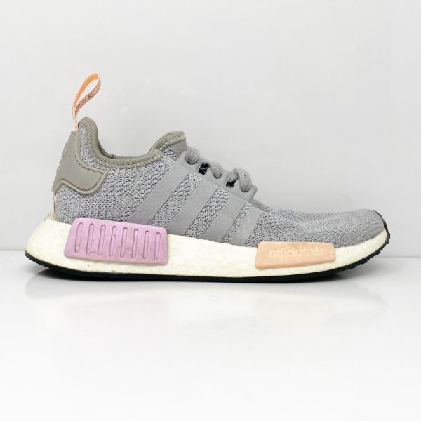 Adidas Womens NMD R1 B37647 Gray Running Shoes Sneakers Size 6.5 Online Hot Sale