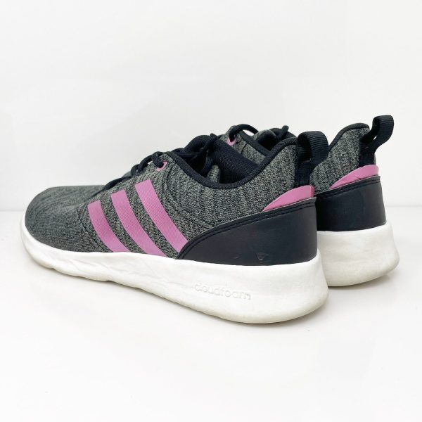 Adidas Womens QT Racer 2.0 FX4822 Gray Running Shoes Sneakers Size 7.5 Sale