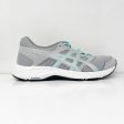 Asics Womens Gel Contend 5 1012A231 Gray Running Shoes Sneakers Size 9 W on Sale