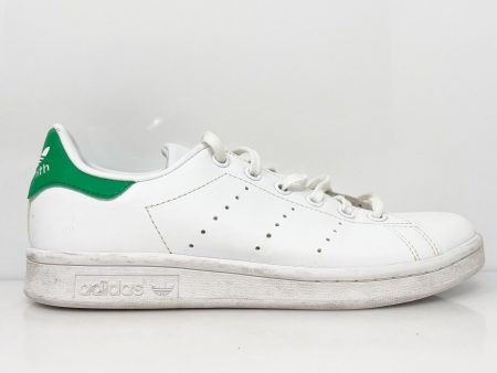 Adidas Boys Stan Smith FX7519 White Casual Shoes Sneakers Size 5 Sale