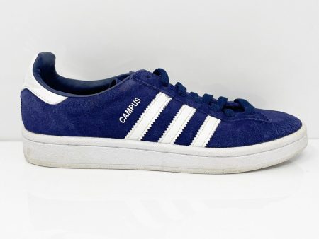 Adidas Boys Campus BY9579 Blue Casual Shoes Sneakers Size 5.5 Supply