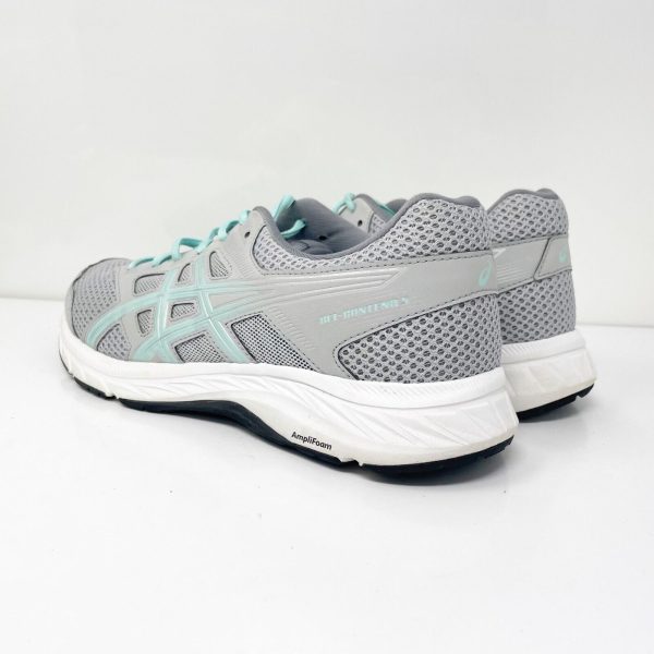 Asics Womens Gel Contend 5 1012A231 Gray Running Shoes Sneakers Size 9 W on Sale