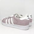 Adidas Womens Superstar B42337 Pink Casual Shoes Sneakers Size 7 Online now