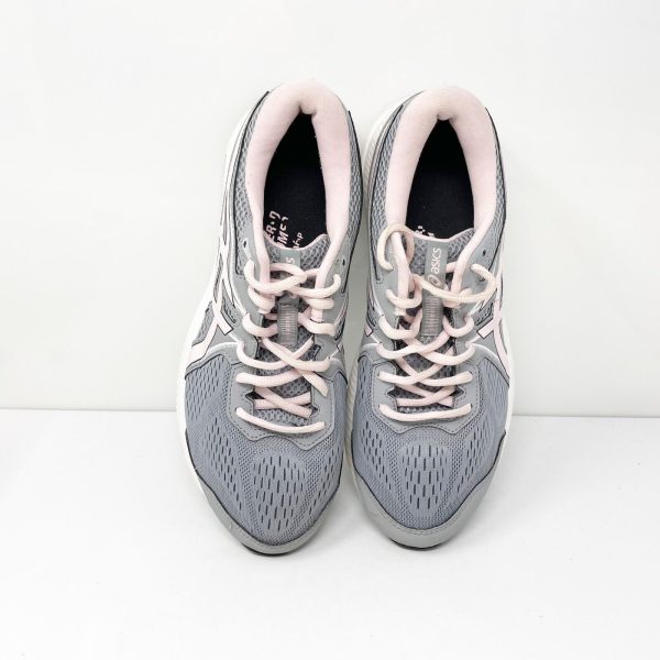 Asics Womens Gel Contend 7 1012A911 Gray Running Shoes Sneakers Size 9.5 Fashion