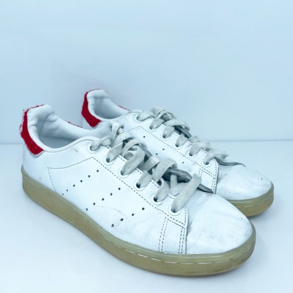 Adidas Womens Stan Smith S32256 White Casual Shoes Sneakers Size 5.5 Discount