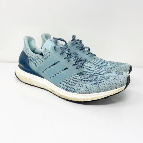 Adidas Womens Ultra Boost 3.0 S82055 Blue Running Shoes Sneakers Size 9 For Discount