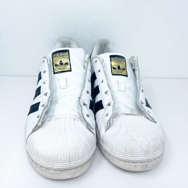 Adidas Womens Superstar C77153 White Casual Shoes Sneakers Size 8 For Discount