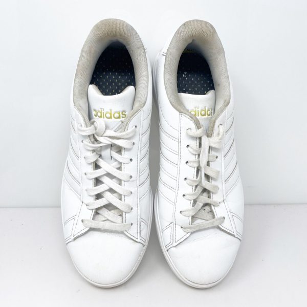 Adidas Womens Grand Court 2.0 GW9213 White Casual Shoes Sneakers Size 8.5 For Sale