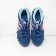 Asics Womens Gel Contend 7 1012B228 Blue Running Shoes Sneakers Size 8 Fashion