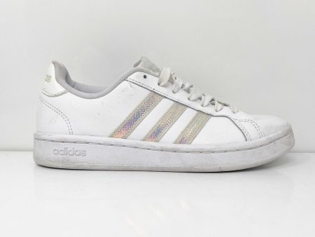 Adidas Womens Grand Court FW3734 White Casual Shoes Sneakers Size 5 Online Sale