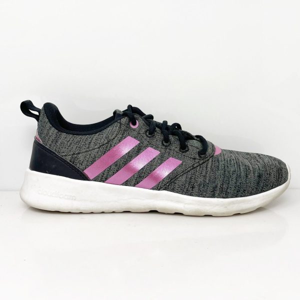 Adidas Womens QT Racer 2.0 FX4822 Gray Running Shoes Sneakers Size 7.5 Sale