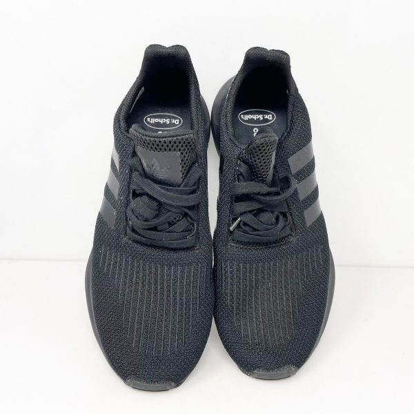 Adidas Womens Swift Run FW5030 Black Running Shoes Sneakers Size 9 Supply