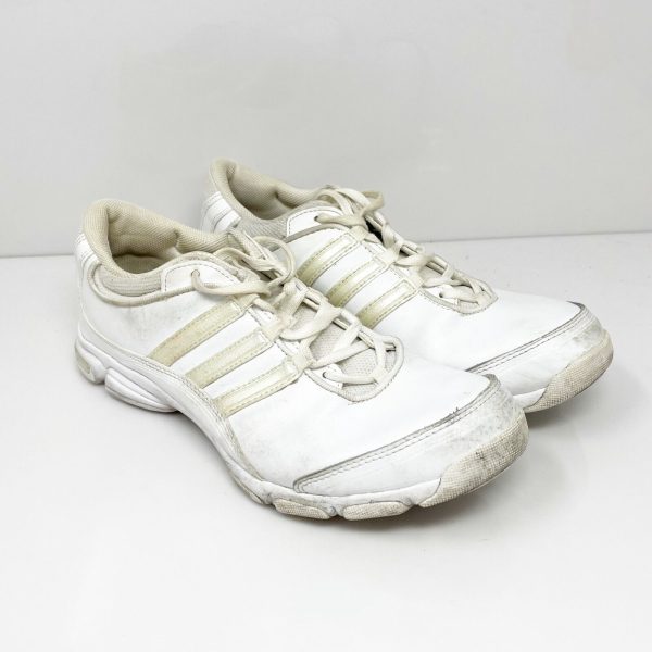 Adidas Womens Cheer Sport 059611 White Casual Shoes Sneakers Size 9 For Cheap