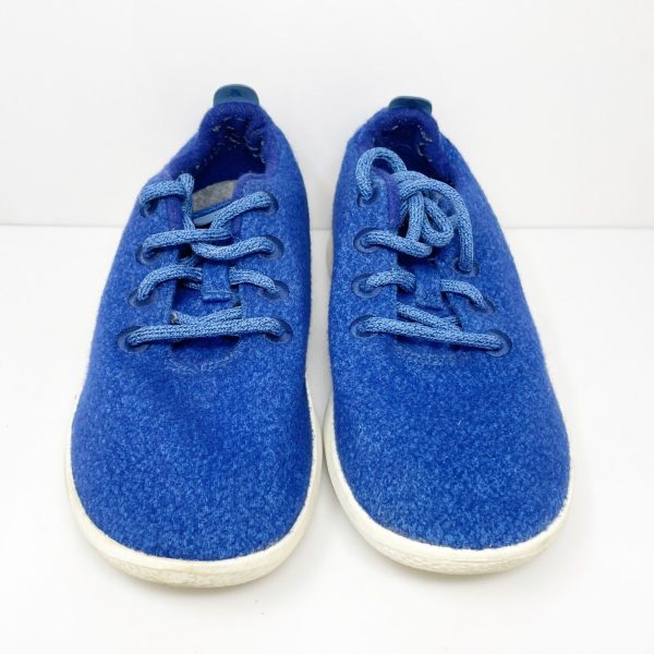 Allbirds Womens Wool Runner Blue Running Shoes Sneakers Size 8 Online now