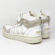 Adidas Womens Postmove Mid GY9581 White Basketball Shoes Sneakers Size 8 Cheap