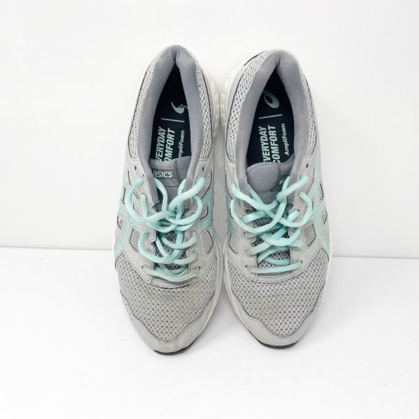 Asics Womens Gel Contend 5 1012A234 Gray Running Shoes Sneakers Size 6.5 Cheap