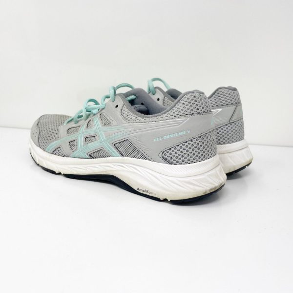 Asics Womens Gel Contend 5 1012A234 Gray Running Shoes Sneakers Size 6.5 Cheap