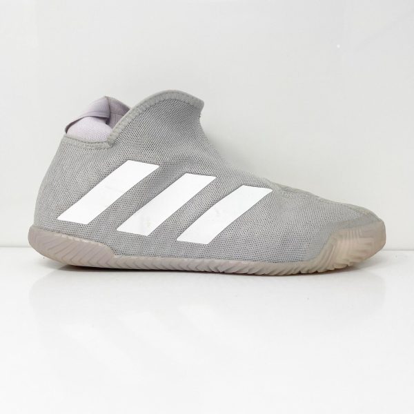 Adidas Womens Stycon Laceless HC EF2696 Gray Basketball Shoes Sneakers Size 8.5 For Sale