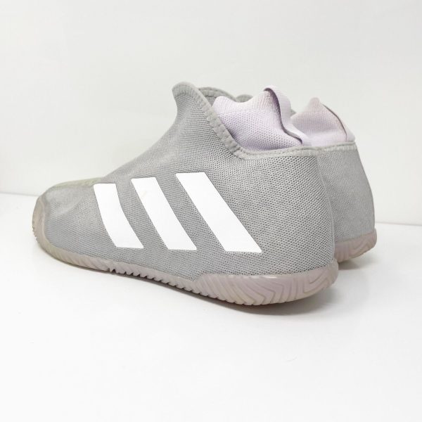 Adidas Womens Stycon Laceless HC EF2696 Gray Basketball Shoes Sneakers Size 8.5 For Sale